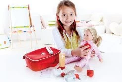 Hape Βαλιτσάκι Γιατρού Με Ξύλινα Εργαλεία – Doctor On Call (E3010) -Winfun Shop 200534 2