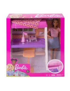 MATTEL Barbie Δωμάτιο Με Κούκλα Loft Bed (FXG52) -Winfun Shop 201014 1