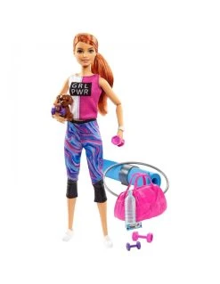 MATTEL Barbie Welliness Ημέρα Ομορφιάς Fitness (GJG57)