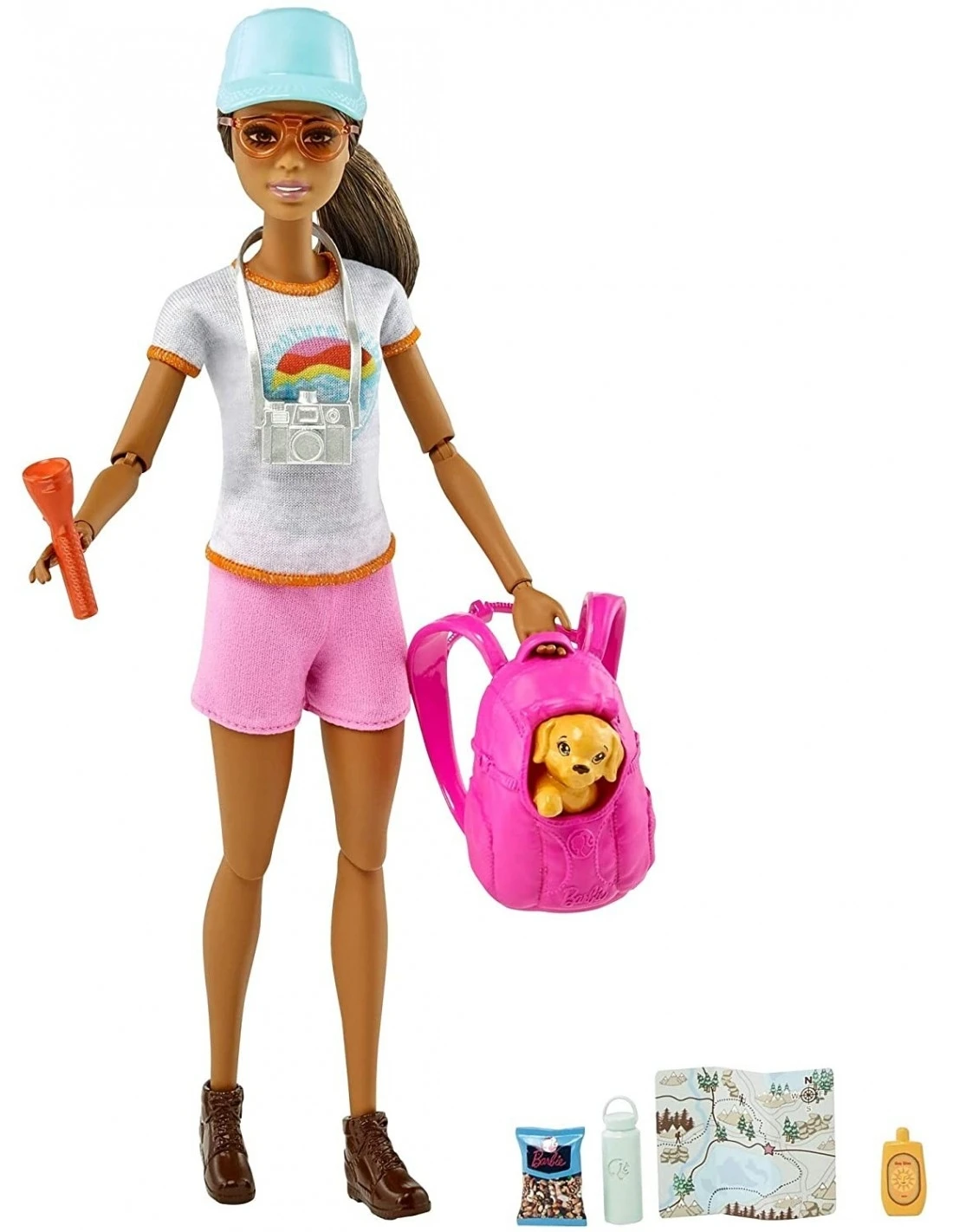 MATTEL Barbie Welliness Ημέρα Ομορφιάς Hiking (GRN66) 8 MATTEL Barbie Welliness Ημέρα Ομορφιάς Hiking (GRN66) - Image 6