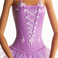 MATTEL Barbie Μπαλαρίνα Με Tutu Φούστα Μωβ (GJL60) -Winfun Shop 201034 4