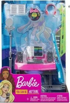 MATTEL Barbie Έπιπλα Για Επαγγέλματα Studio Ηχογράφησης (GJL67)
