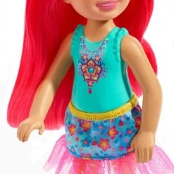 MATTEL Barbie Τσέλσι Νεραϊδοπριγκίπισσες Ροζ Μαλλιά (GJJ97) -Winfun Shop 201055 3