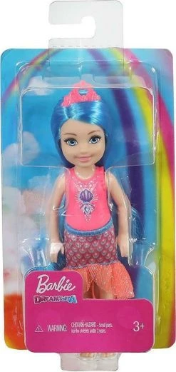 MATTEL Barbie Τσέλσι Νεραϊδοπριγκίπισσες Ροζ Μαλλιά (GJJ94) -Winfun Shop 201056 1