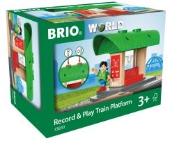BRIO WORLD Brio Σταθμός Με Ηχητική Μαγνητοφώνηση (33840) -Winfun Shop 203084 1