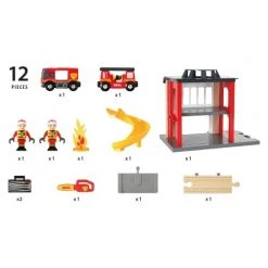 BRIO WORLD Brio Πυροσβεστικό Τμήμα (33833) -Winfun Shop 203086 3