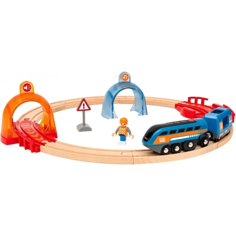 BRIO WORLD Brio Smart Tech Σετ Επιβατικό Τρένο Με Τούνελ Μικρό (33974) 4 BRIO WORLD Brio Smart Tech Σετ Επιβατικό Τρένο Με Τούνελ Μικρό (33974) - Image 2