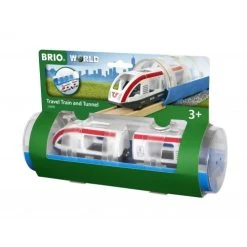 BRIO WORLD Brio Επιβατικό Τρένο Με Τούνελ (33890) -Winfun Shop 203094 1