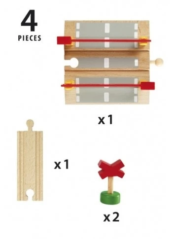 BRIO WORLD Brio Διασταύρωση Σιδηρόδρομου (33388) 5 BRIO WORLD Brio Διασταύρωση Σιδηρόδρομου (33388) - Image 3