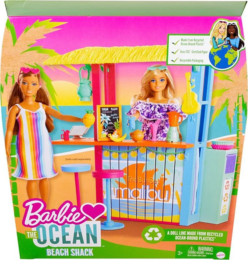 MATTEL Barbie Loves The Planet – Beach Bar (GYG23) 3 MATTEL Barbie Loves The Planet – Beach Bar (GYG23)