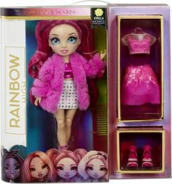 GIOCHI PREZIOSI Rainbow High Fashion Doll Stella Monroe (Fuschia) (572121EUC)