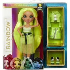GIOCHI PREZIOSI Rainbow High Fashion Karma Nichols (Neon) (572343EUC)