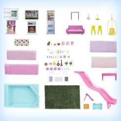 MATTEL Barbie Νέο Dreamhouse (GRG93) 8 MATTEL Barbie Νέο Dreamhouse (GRG93) -Winfun Shop 206551 1