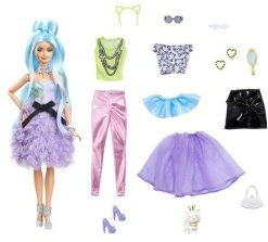 MATTEL Barbie Extra Κούκλα Με Αξεσουάρ (GYJ69)