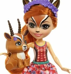 MATTEL Enchantimals Κούκλα Και Ζωάκι Φιλαράκι- Νέοι Φίλοι Pet/ Gabriela Gazelle And Spotter (GTM26) -Winfun Shop 207607 2