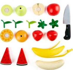 Hape Ξύλινα Σετ Υγιεινής Διατροφής Φρούτα Healthy Fruit Playset (E3171) -Winfun Shop 208432 3