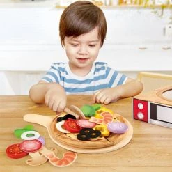 Hape Playfully Delicious Ξύλινο Σετ Perfect Pizza (E3173) 11 Hape Playfully Delicious Ξύλινο Σετ Perfect Pizza (E3173) -Winfun Shop 208433 3