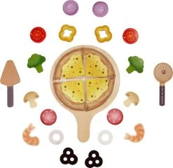 Hape Playfully Delicious Ξύλινο Σετ Perfect Pizza (E3173) 12 Hape Playfully Delicious Ξύλινο Σετ Perfect Pizza (E3173) -Winfun Shop 208433 4