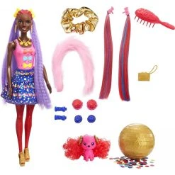MATTEL Barbie Color Reveal Hair Feature 2 (HBG40) -Winfun Shop 208933 1
