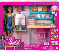 MATTEL Barbie Στούντιο Ζωγραφικής (HCM85)
