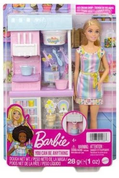 MATTEL Barbie Εργαστήριο Παγωτού (HCN46)