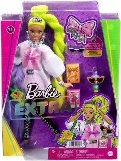 MATTEL Barbie Extra – Neon Green Hair (HDJ44)