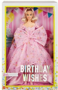 MATTEL Barbie Συλλεκτική Χαρούμενα Γενέθλια (HCB89) -Winfun Shop 210581 1