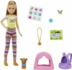 MATTEL Barbie Stacie Camping (HDF70)