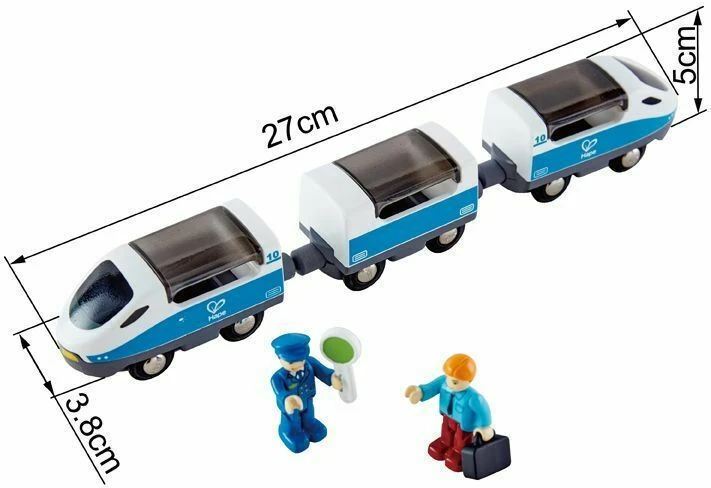 Hape Railway Ξύλινο Intercity Τρένο (E3728A) 5 Hape Railway Ξύλινο Intercity Τρένο (E3728A) - Image 3