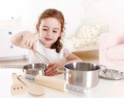 Hape Playfully Delicious Ξύλινα Κουζινικά Chef’s Cooking Set (E3137) -Winfun Shop 211309 2
