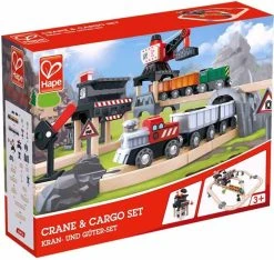 Hape Railway Ξύλινο Mining Loader Τρένο Set (E3756A) -Winfun Shop 211311 4