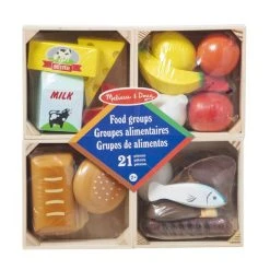 Melissa & Doug Ξύλινο Σετ Σε Ομάδες Τροφίμων (10271) -Winfun Shop 211941 1