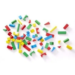 Melissa & Doug Melissa And Doug Ξύλινα Πολύχρωμα Τουβλάκια 100 Τμχ (10481) -Winfun Shop 211943 3