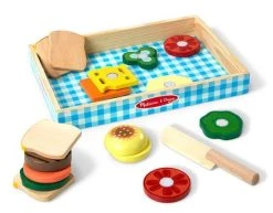 Melissa & Doug Ξύλινο Σετ Παρασκευής Σάντουιτς (10513) -Winfun Shop 211948 1