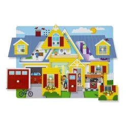Melissa & Doug Melissa And Doug Ξύλινα Σφηνώματα Με Ηχους Σπιτιού (10734)