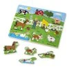 Melissa & Doug Ξύλινα Σφηνώματα με Ήχους Old Mc Donald’s Farm (10738) -Winfun Shop 211955
