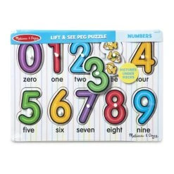 Melissa & Doug Ξύλινο Σφηνώματα Αριθμοί 10 τμχ (13273) 11 Melissa & Doug Ξύλινο Σφηνώματα Αριθμοί 10 τμχ (13273) -Winfun Shop 211974 2