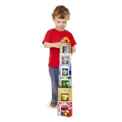 Melissa & Doug Nesting And Sorting-Κτίρια και Οχήματα (13576) -Winfun Shop 211977 2