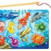 Melissa & Doug Μαγνητικό Ψάρεμα και Πάζλ με Ξύλινα Ζώα Ωκεανού (13778) -Winfun Shop 211985