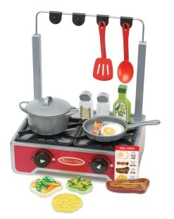 Melissa & Doug Ξύλινο Σετ Κουζινικών Μαγειρικής (19288)