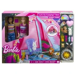 MATTEL Barbie Σκηνή Camping Με Κούκλες (HGC18) -Winfun Shop 215574 1