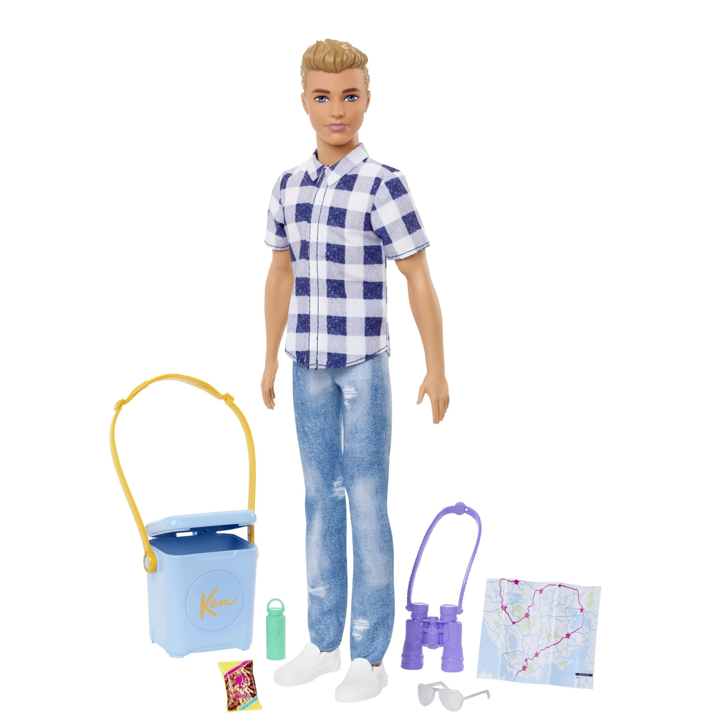 MATTEL Κούκλα Barbie Ken Camping Κατασκηνωτής (HHR66) 3 MATTEL Κούκλα Barbie Ken Camping Κατασκηνωτής (HHR66)
