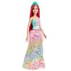 MATTEL Barbie Πριγκίπισσα Κόκκινα Μπλε Ανταύγιες (HGR15) -Winfun Shop 217711