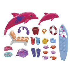 MATTEL Mega Barbie Color Reveal – Σκάφος με Φιγούρες και Αξεσουάρ (HHW83) -Winfun Shop 220375 2