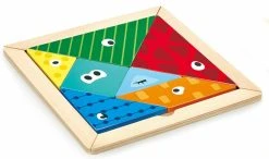Hape Ξύλινα Ταίριαξε Τα Σχήματα Tangram (E1630A) -Winfun Shop 221583 1