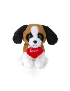 Christakopoulos Λούτρινα Σκυλάκια με Καρδιά Love σε 6 σχέδια 24 εκ (59506V) -Winfun Shop 222719 1