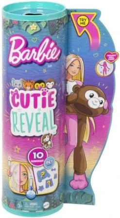 MATTEL Barbie Cutie Reveal Μαϊμουδάκι (HKR01)