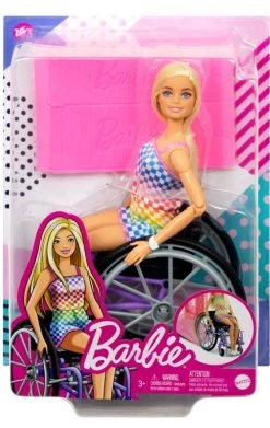 MATTEL Barbie Fashionistas Με Αναπηρικό Αμαξίδιο Blonde (HJT13) -Winfun Shop 222834 1