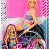 MATTEL Barbie Fashionistas Με Αναπηρικό Αμαξίδιο Blonde (HJT13) -Winfun Shop 222834
