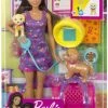 MATTEL Barbie Με Κουταβάκια Λατίνα (HKD86)